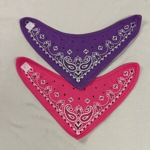 🐥 FCTRY - set of 2 baby bandana bibs